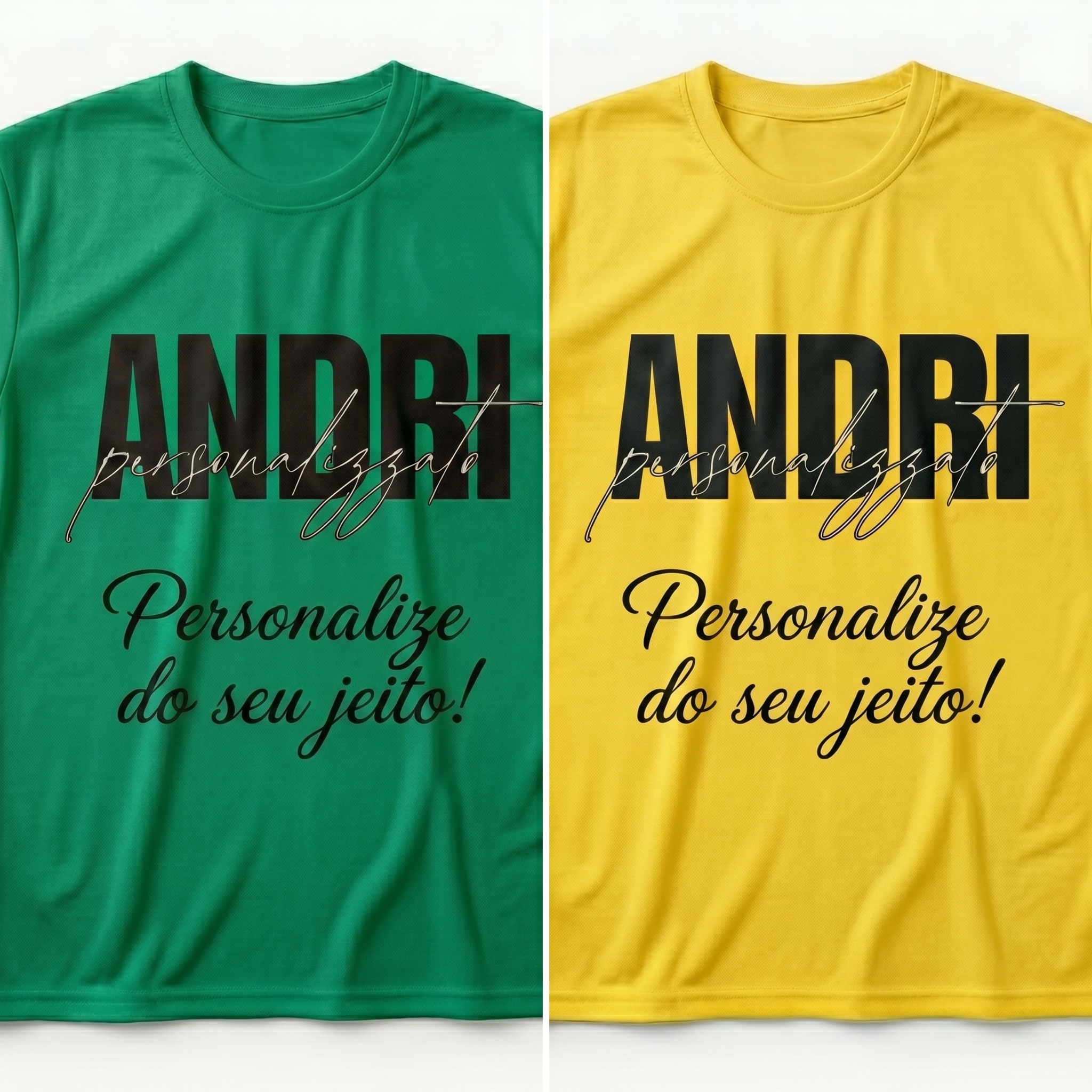 Camiseta Personalizada Colorida — imagem 3