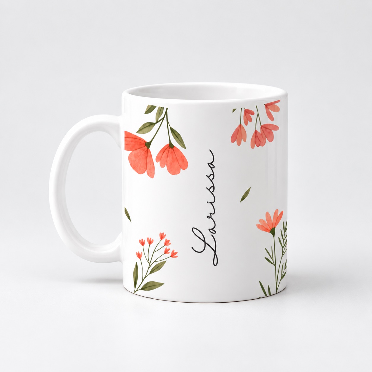 Caneca Personalizada Fundo e Alça Branco — imagem 2