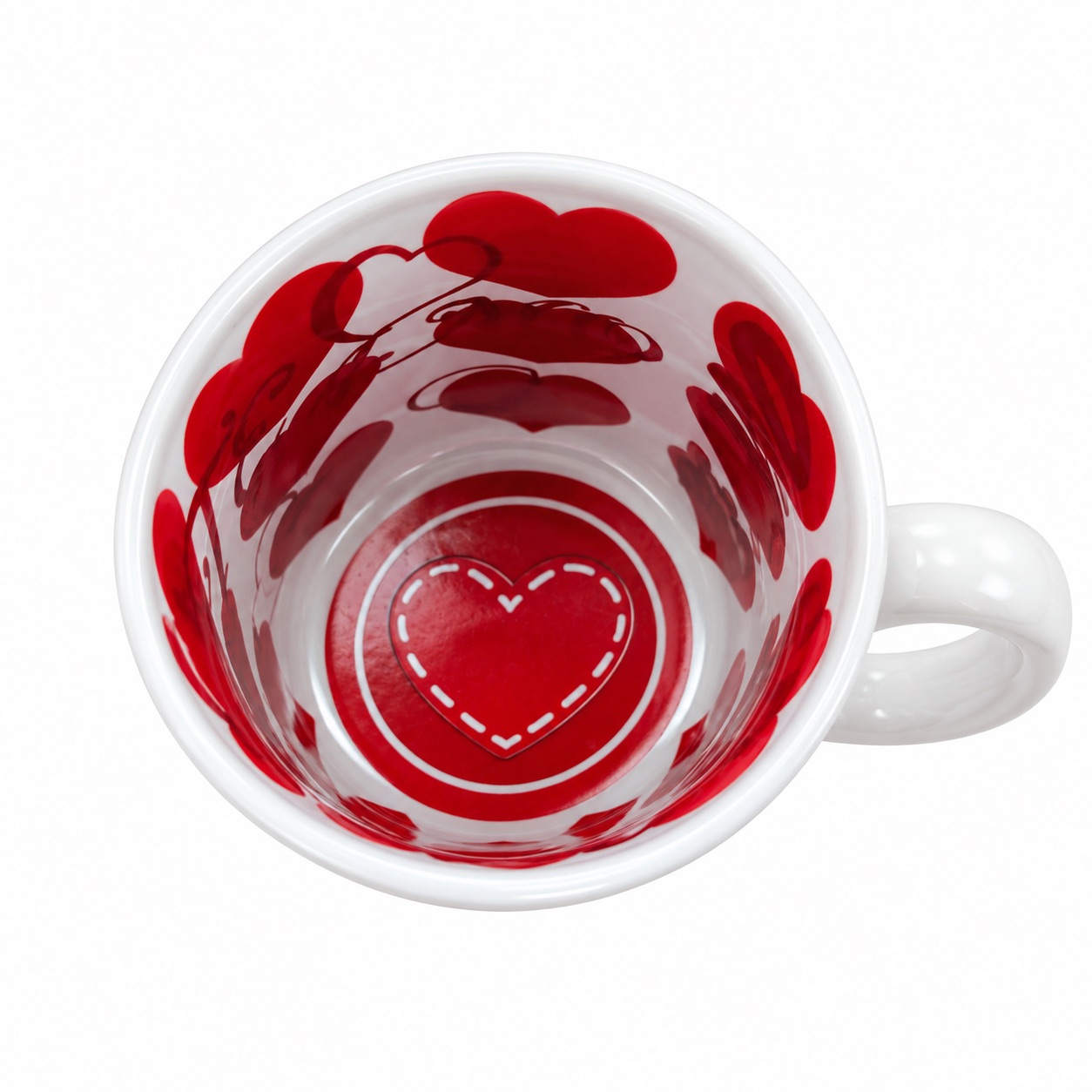 Caneca Te Amo com Interno decorado — imagem 2